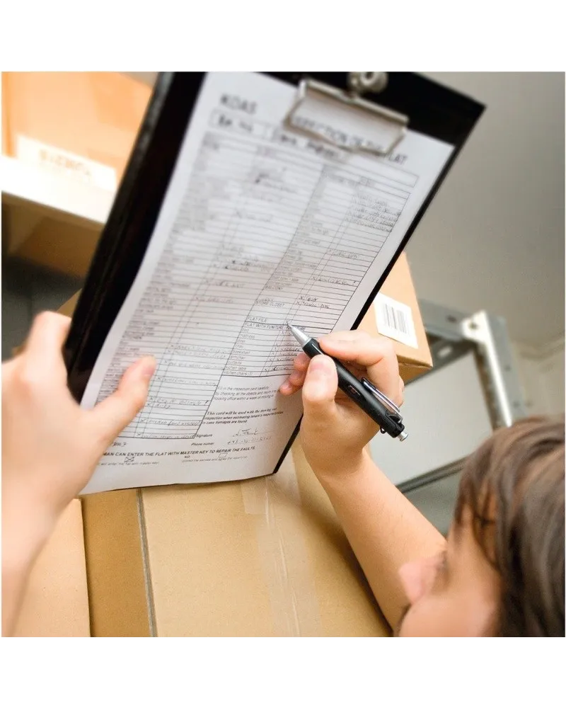 Penna A Sfera Tombow Air Press - Tecnologia Aria Compressa, Scrive A Testa In Giù, Nero 0.7mm - Foto 6