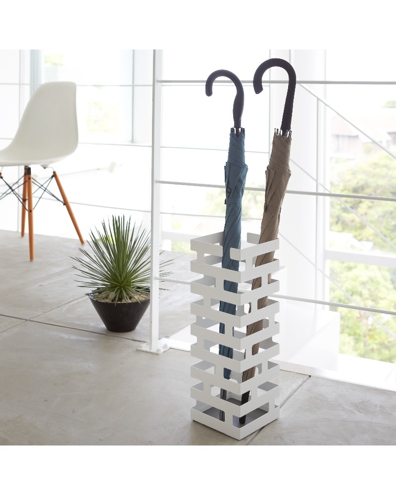 portaombrelli in acciaio salvaspazio per ingresso