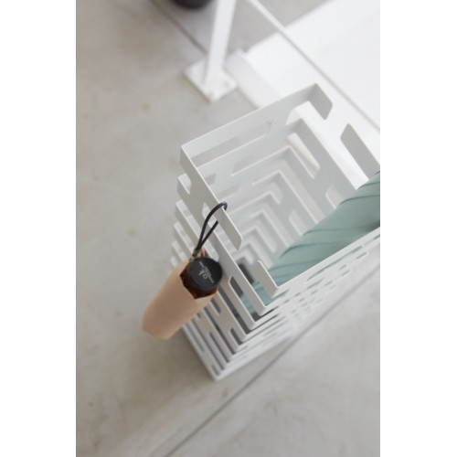 porta ombrelli compatto in acciaio