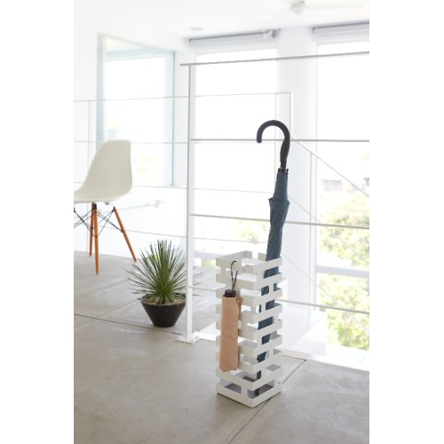 porta ombrelli in metallo contenitore per ombrelli quadrato elegante