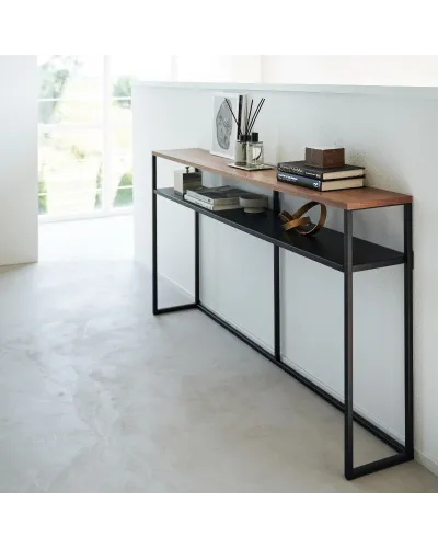 tavolo consolle per soggiorno e ingresso per riporre libri, soprammobili e oggetti