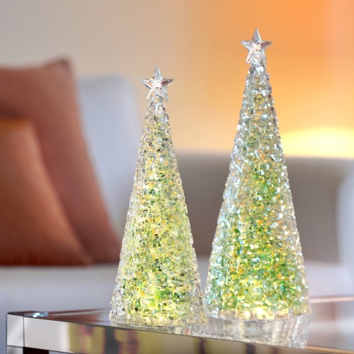 Lampada LED a forma di albero di Natale