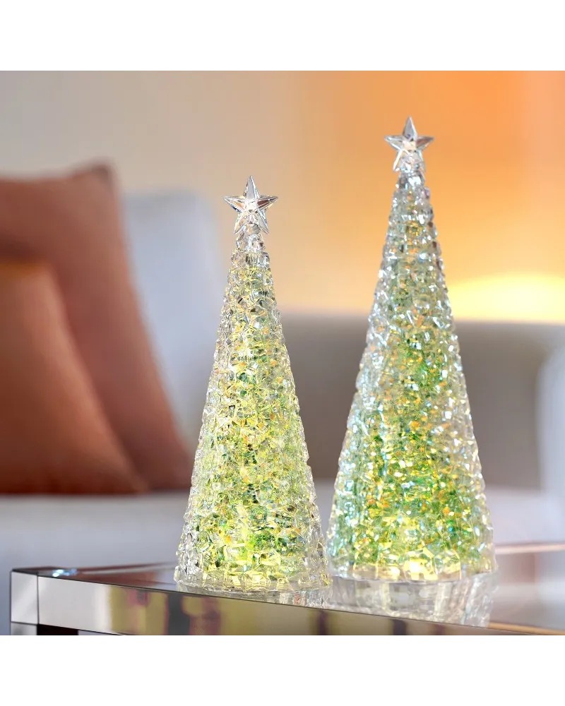 Lampada LED a forma di albero di Natale