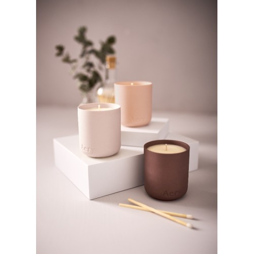 set regalo di candele profumate con oli essenziali naturali