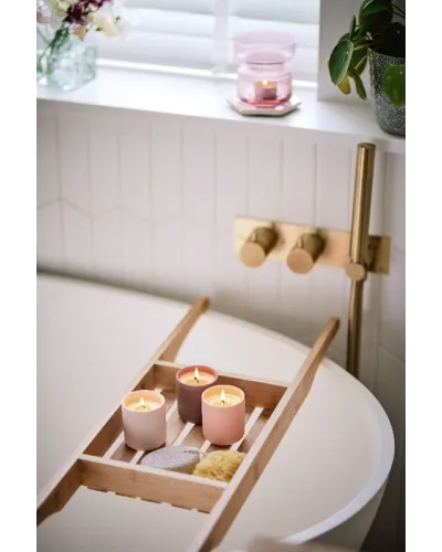 set regalo di candele profumate con oli essenziali naturali