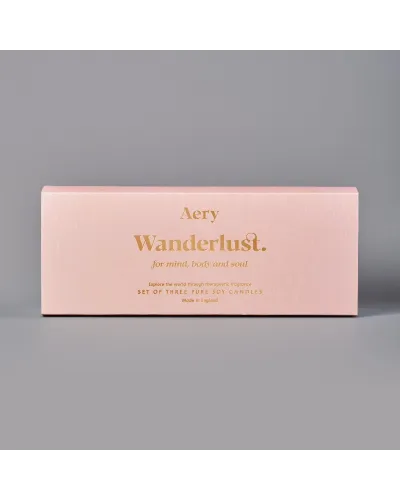 set regalo di candele profumate con oli essenziali naturali