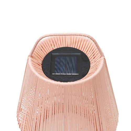 paralume in plastica riciclata fatto a mano