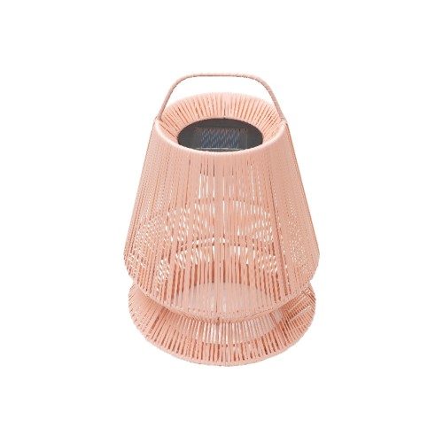 paralume in plastica riciclata fatto a mano