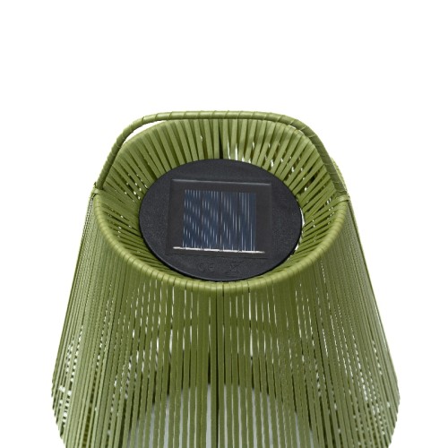 paralume in plastica riciclata fatto a mano