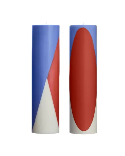 candele fatte a mano con cera vegetale