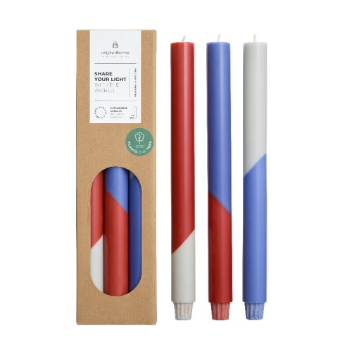 candele fatte a mano con cera vegetale