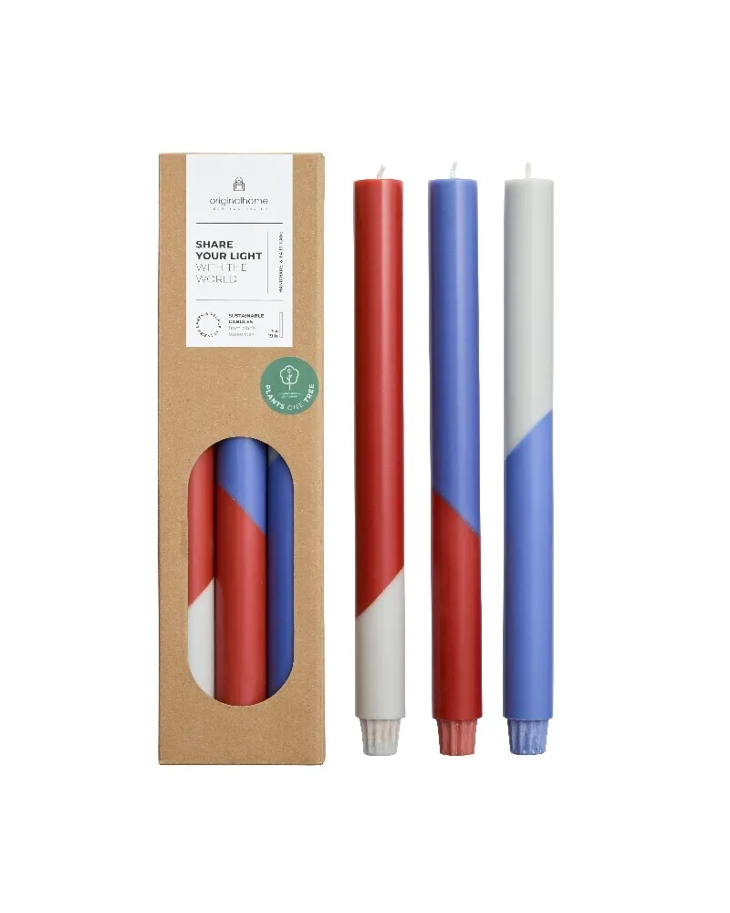 candele fatte a mano con cera vegetale