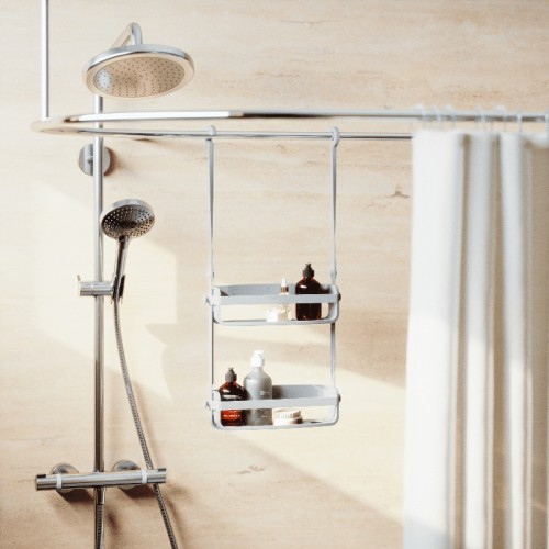 design moderno portaoggetti organizer per doccia e bagno