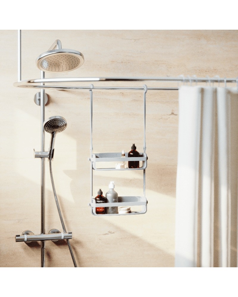 design moderno portaoggetti organizer per doccia e bagno