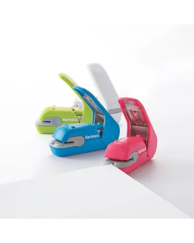 Pinzatrice Senza Punti Metallici Kokuyo - Verde, Per Rilegare Fogli Senza Graffette, Design Compatto - Foto 4