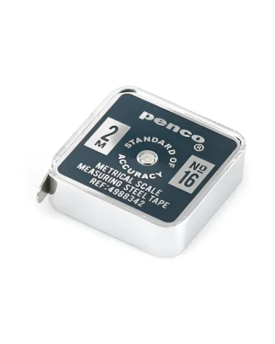 Penco Pocket Measure, Stainless Steel, Compact Design, Retro Colors