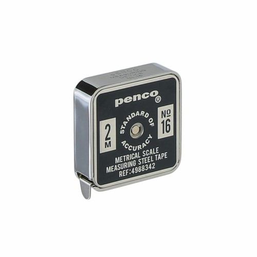 il metro tascabile Pocket Measure di Penco ha una forma compatta, corpo in acciaio inox e colori rétro
