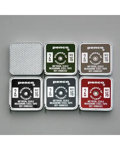 Penco Pocket Measure, 2-Meter Stainless Steel tape measure