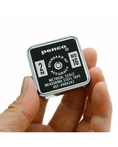 Penco Pocket Measure, 2-Meter Stainless Steel tape measure
