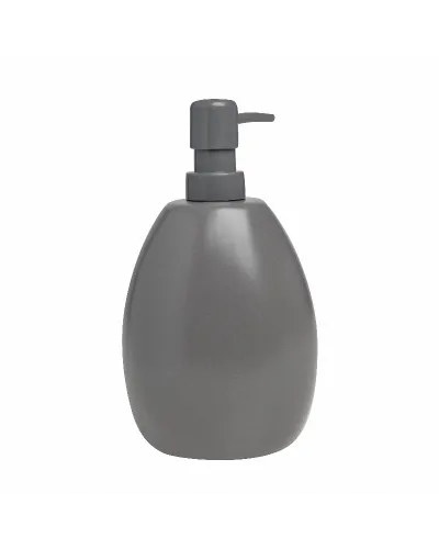 dispenser elegante per sapone con porta oggetti