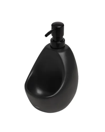 Stylish Sink & Bathroom Organizer 2-in-1 Soap Dispenser with Integrated Caddy