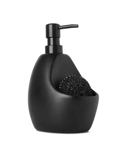 Stylish Sink & Bathroom Organizer 2-in-1 Soap Dispenser with Integrated Caddy