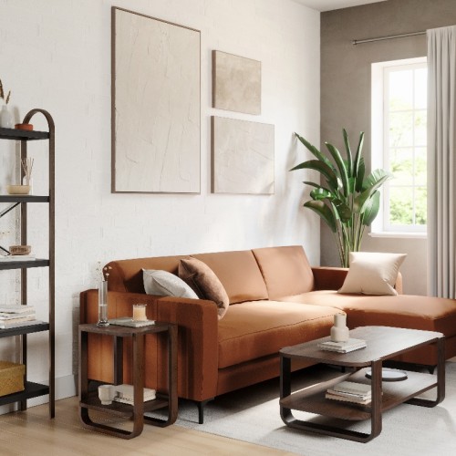 tavolino moderno in legno per soggiorno camera ingresso