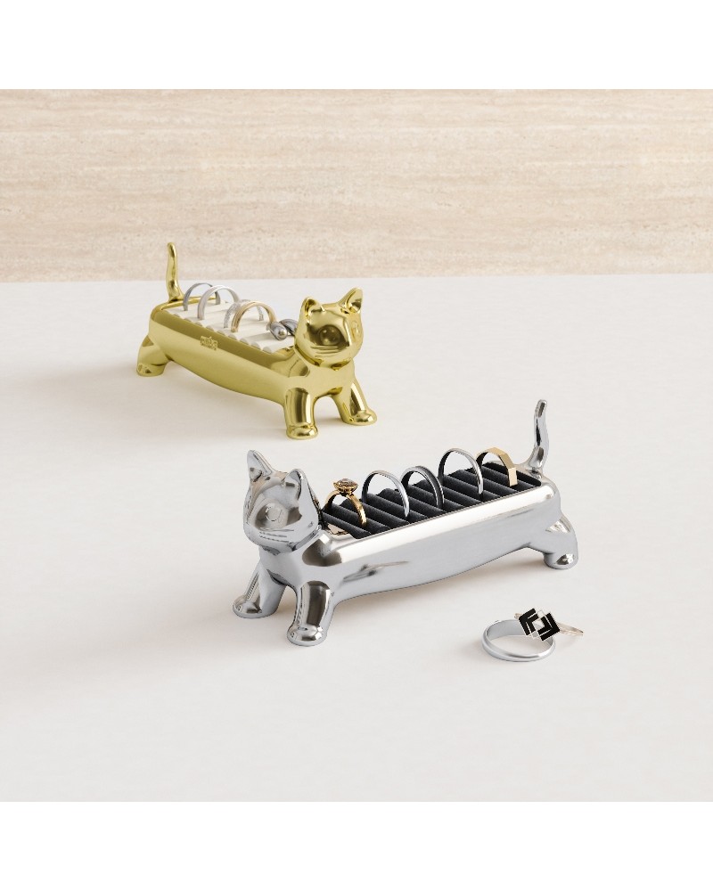 Porta anelli  in metallo elegante perfetto come idea regalo