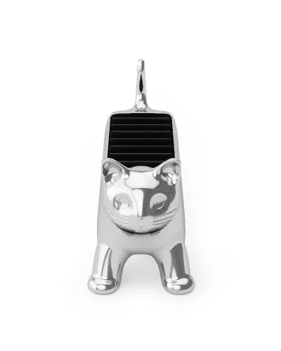 Metal ring holder with modern design, perfect as a gift idea