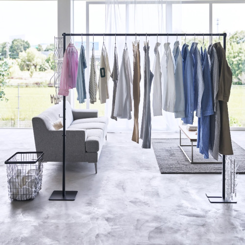 Yamazaki Tower Folding Indoor Clothes Drying Rack