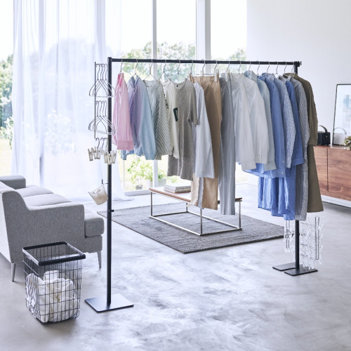 Yamazaki Tower Folding Indoor Clothes Drying Rack