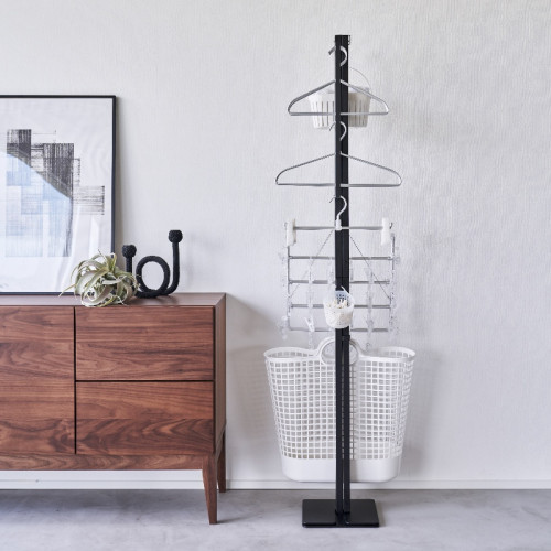 Yamazaki Tower Folding Indoor Clothes Drying Rack