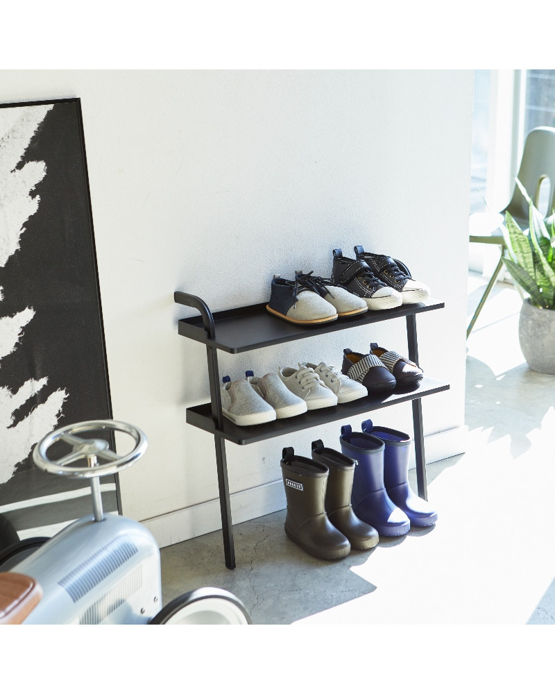 Yamazaki space-saving children's shoe rack
