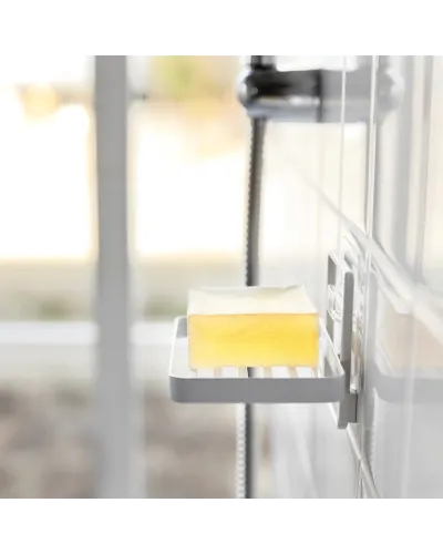 Yamazaki easy-to-install wall-mounted soap tray