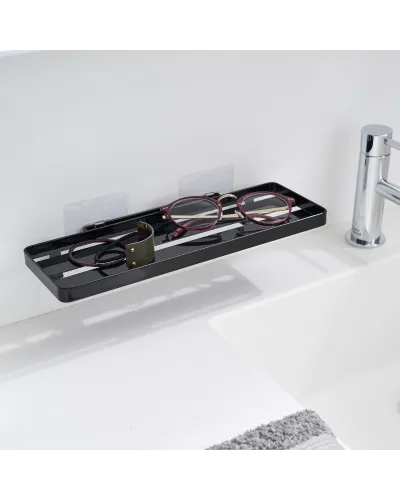 rack portaoggetti in acciaio resistente, elegante e facile da pulire