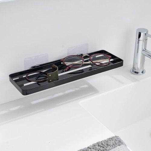 Yamazaki easy-to-install wall-mounted bathroom shelf