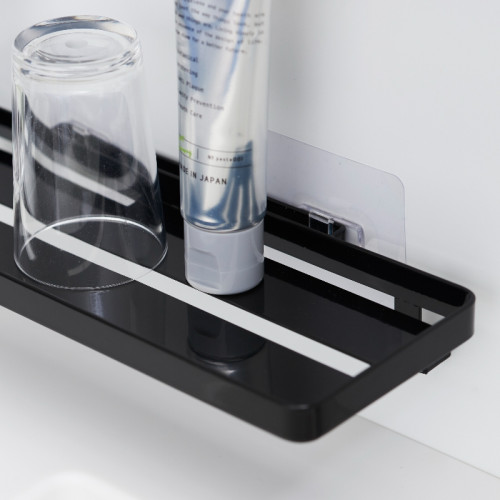 Yamazaki easy-to-install wall-mounted bathroom shelf