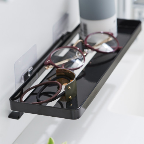 Yamazaki easy-to-install wall-mounted bathroom shelf