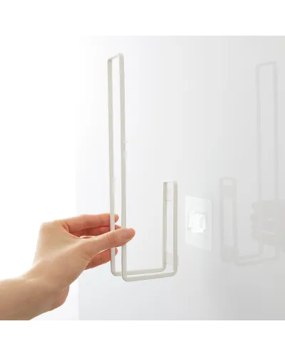 Yamazaki easy-to-install wall-mounted toilet paper holder