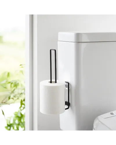Yamazaki adhesive toilet paper holder