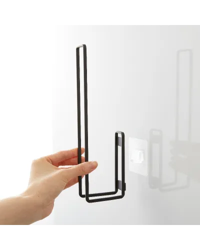 Yamazaki easy-to-install wall-mounted toilet paper holder
