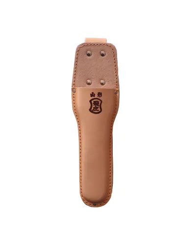 Custodia in pelle naturale per forbici da potatura giapponesi Tobisho