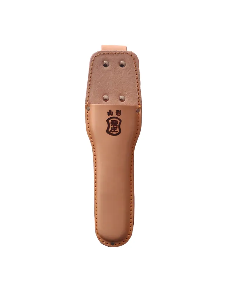 Custodia in pelle naturale per forbici da potatura giapponesi Tobisho