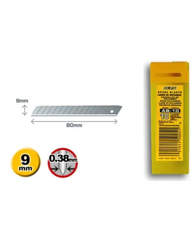 Replacement Blades for Standard-Duty Cutter 180-Black