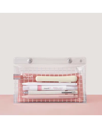 Piiip Standard pencil case by KOKUYO, Japanese design, for pens and small items
