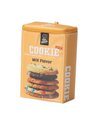Astuccio portaoggetti simpatico: sembra una scatola di biscotti