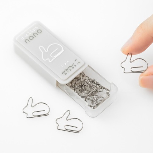Rabbit Shaped Paper Clips "...