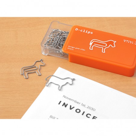 paper clips, office staples in various fun shapes