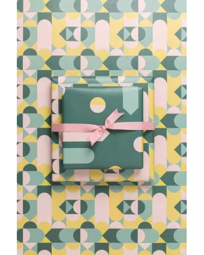 modern double-sided gift wrapping paper