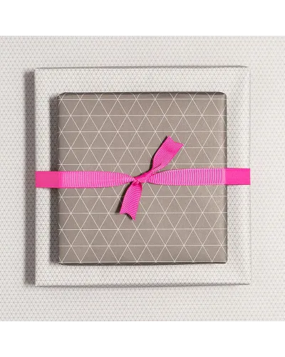 Double-sided wrapping paper with two matching patterns